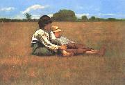 Winslow Homer Boys in a Pasture Norge oil painting reproduction